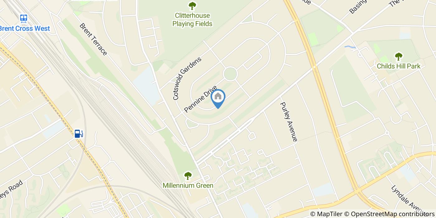 3 Bed Flat, Cumbrian Gardens, NW2