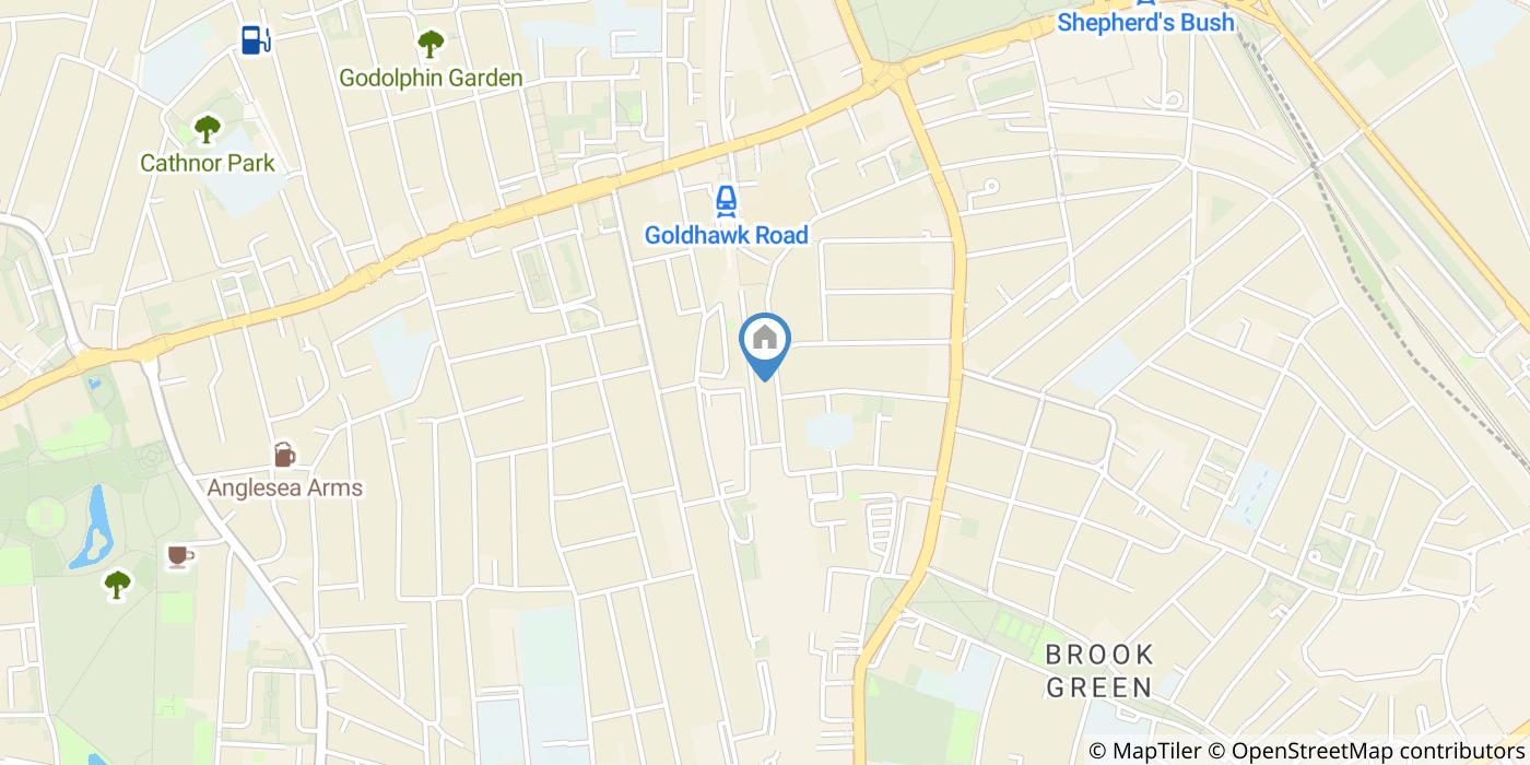 Room in a Shared Flat, Sulgrave Road, W6