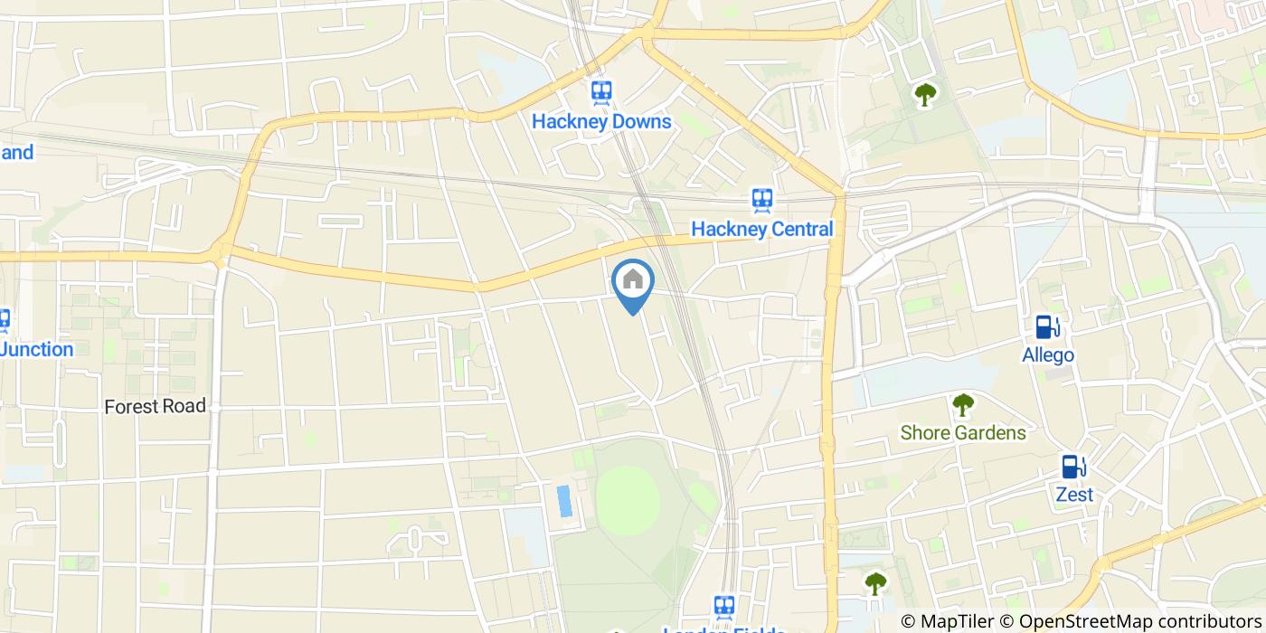 4 Bed Terraced House, Horton Road, E8