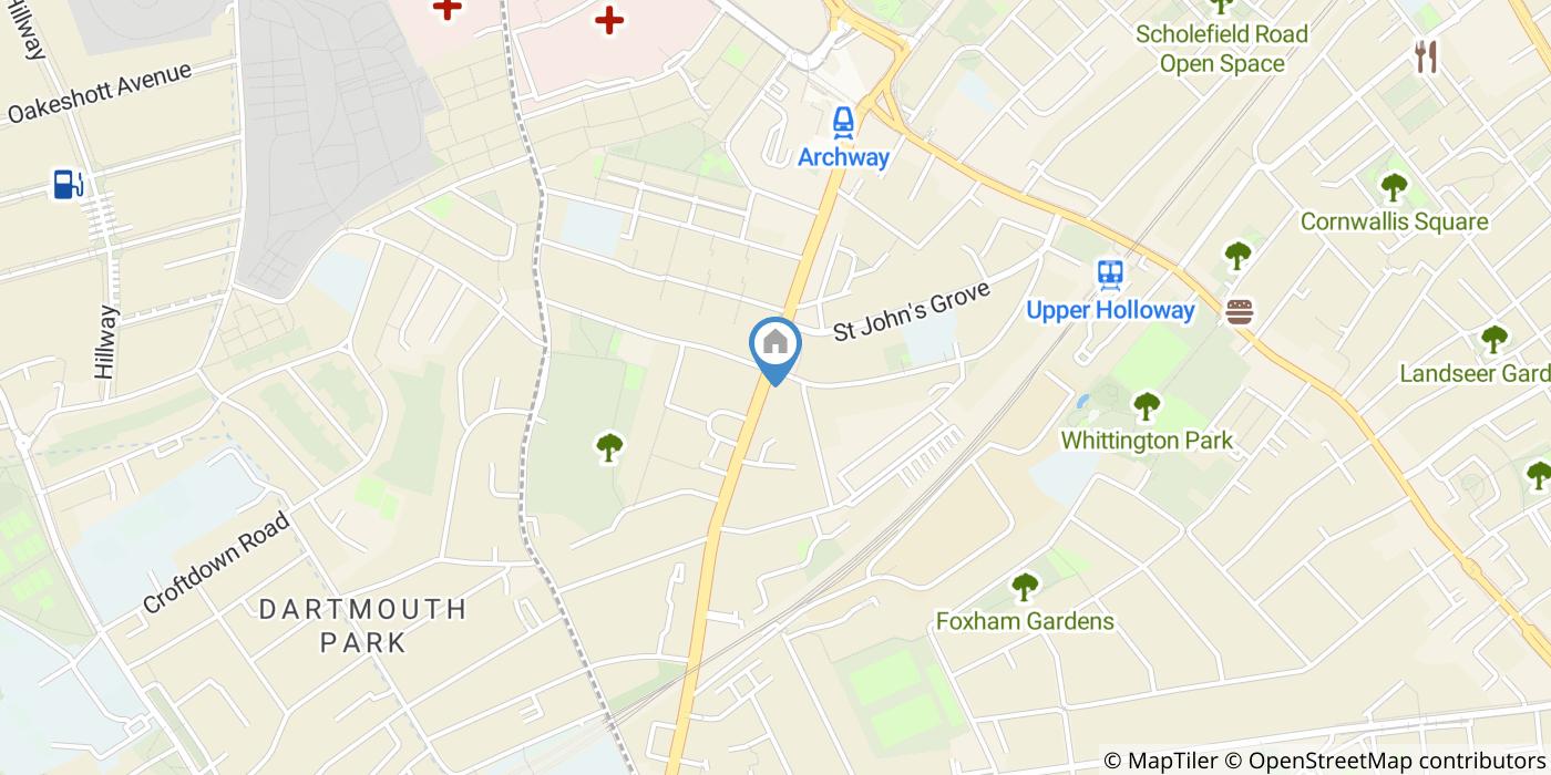 3 Bed Flat, Junction Road, N19