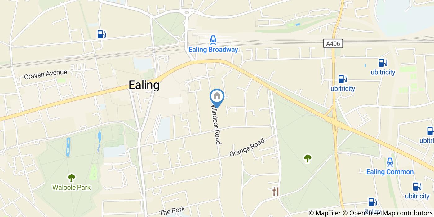 Studio Flat, Very Near Windsor Road Area, W5