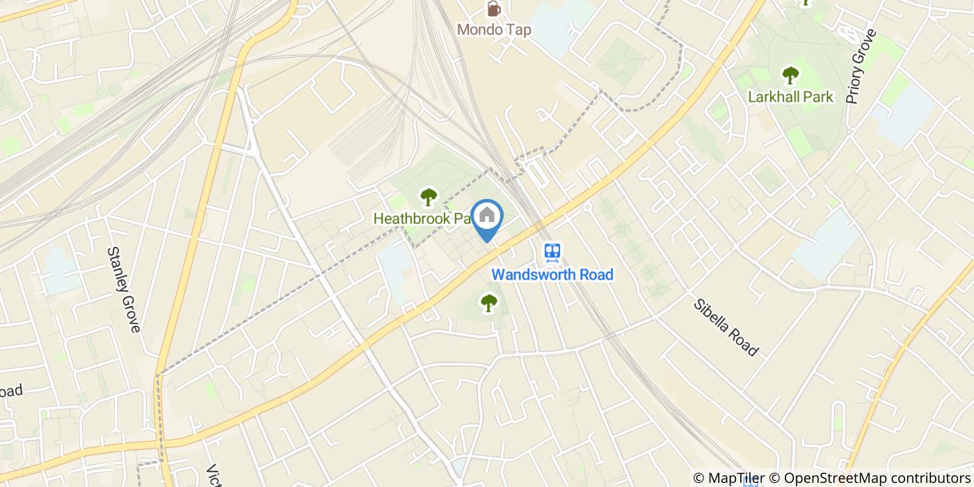 1 Bed Flat, Wandsworth Road, SW8
