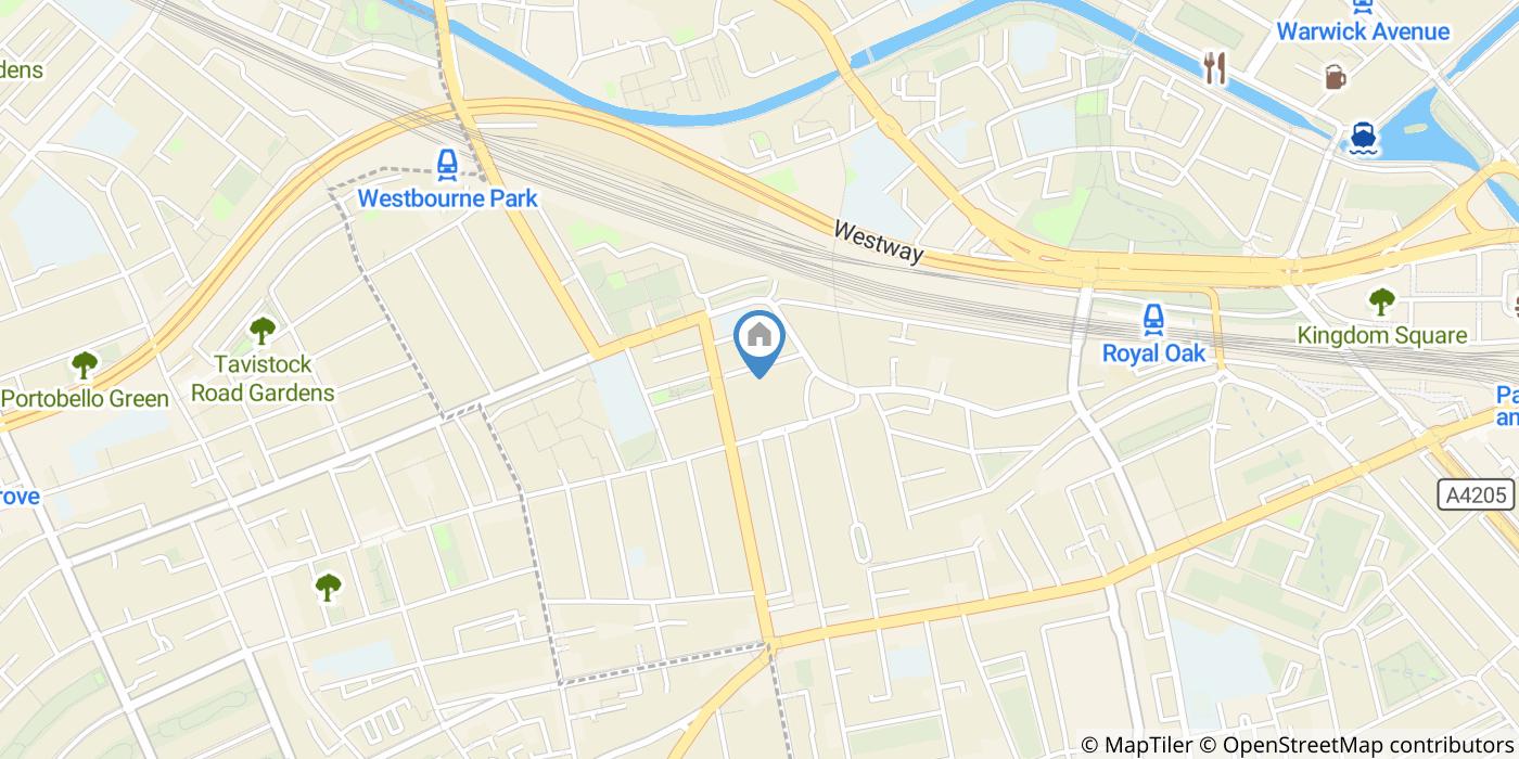 Studio Flat, St. Stephen's Gardens, W2