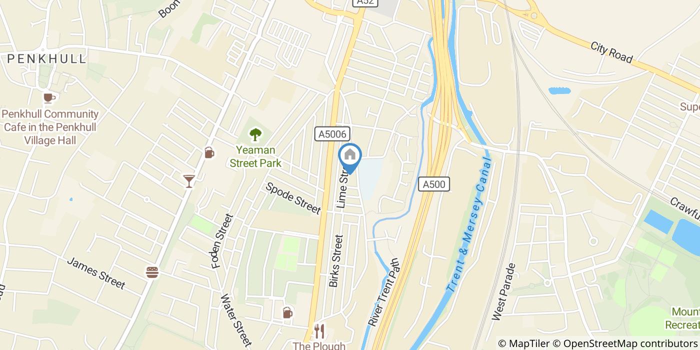 2 Bed Terraced House, Lime St, ST4