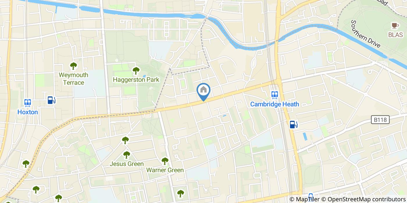 Studio Flat, Hackney Road, E2