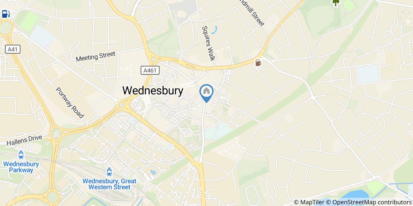 Studio Flat, Lower High St, WS10