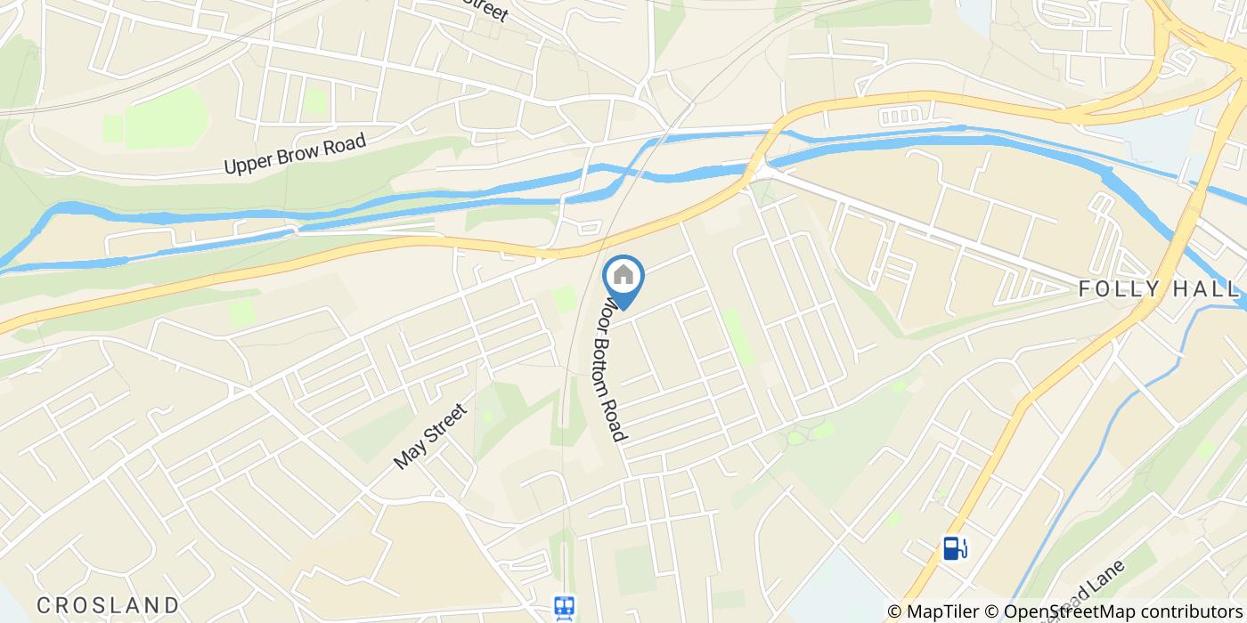 2 Bed Terraced House, Crosland Road, HD1