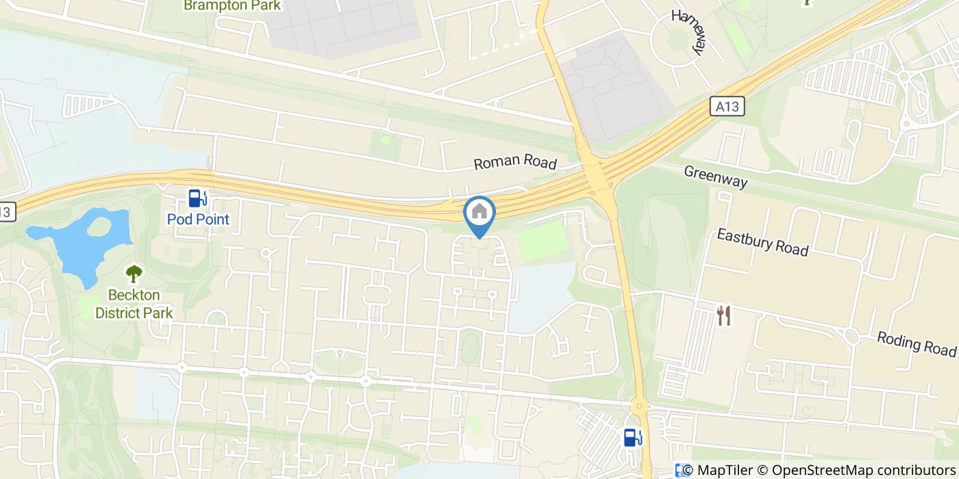 1 Bed Flat, Harrier Way, E6