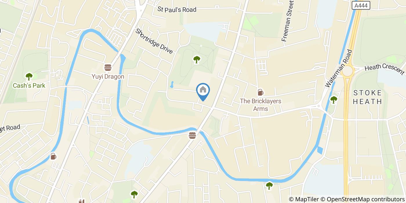 1 Bed Flat, Warrington Lane, CV6