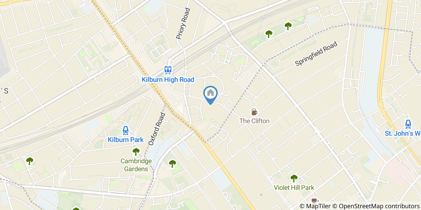 2 Bed Flat, Greville Road, NW6