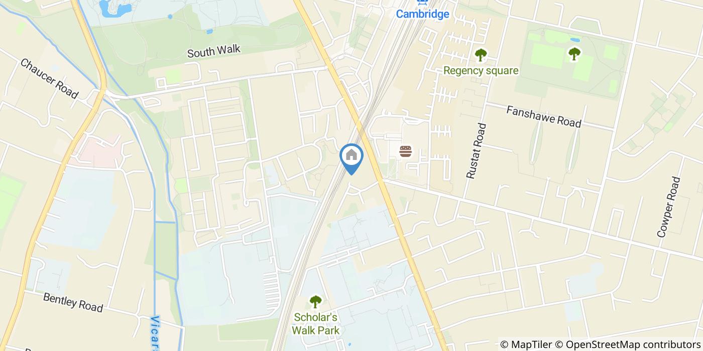 2 Bed Flat, The Belvedere, CB2
