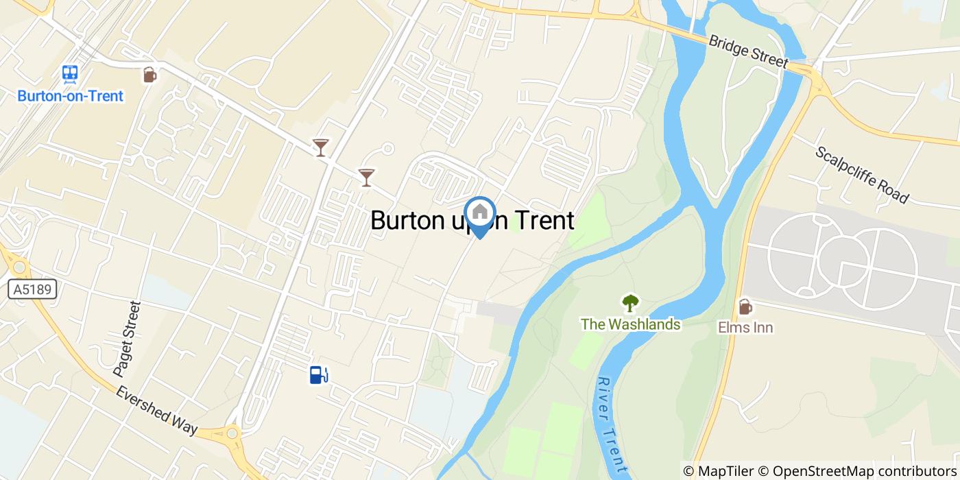 1 Bed Flat, High St, DE14