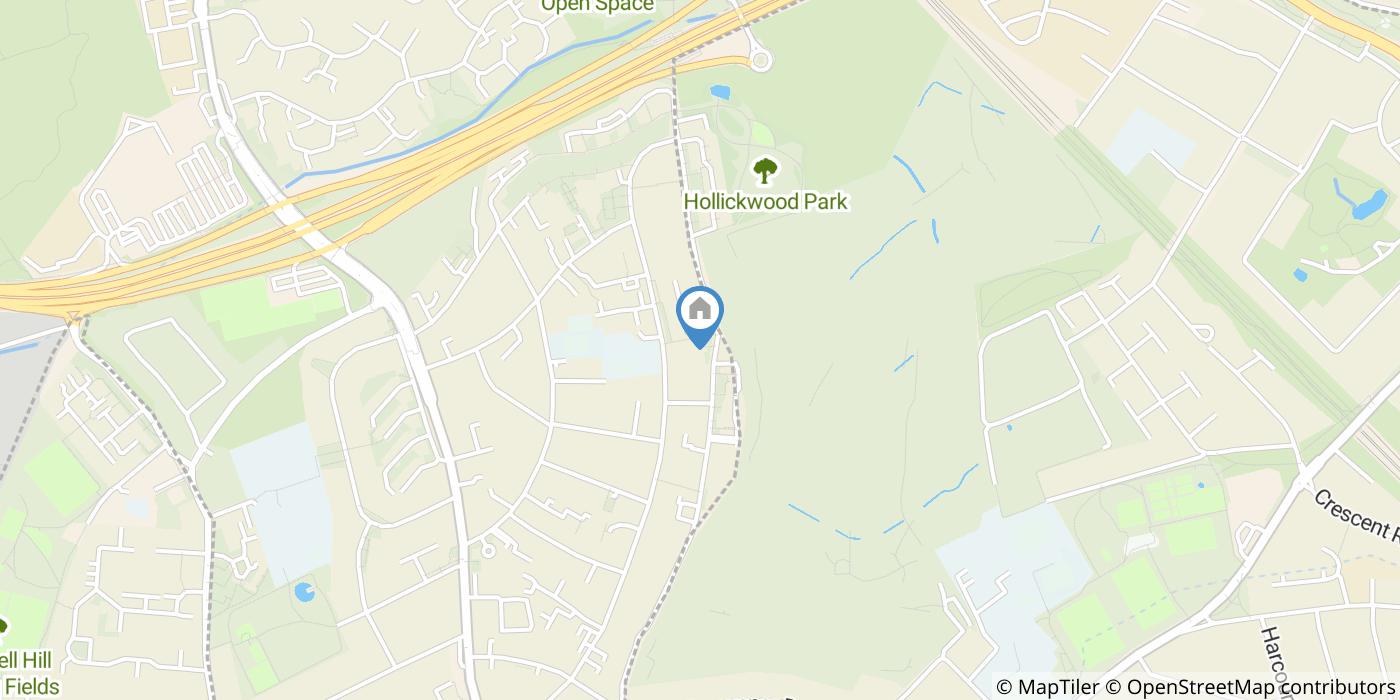 Room in a Shared Flat, Wade Court, N10