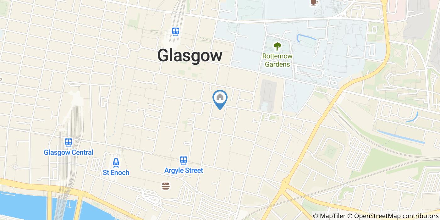 2 Bed Flat, Hutcheson Street, G1