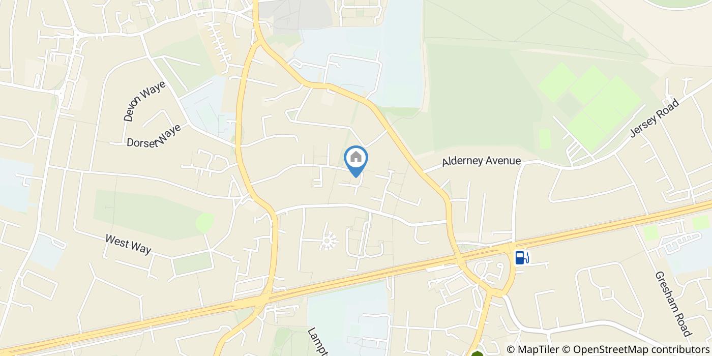 Room in a Shared House, Sark Close, TW5