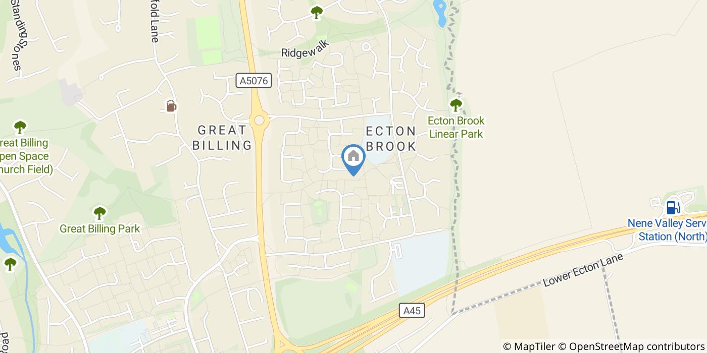 1 Bed Flat, Mushroom Field Road, NN3