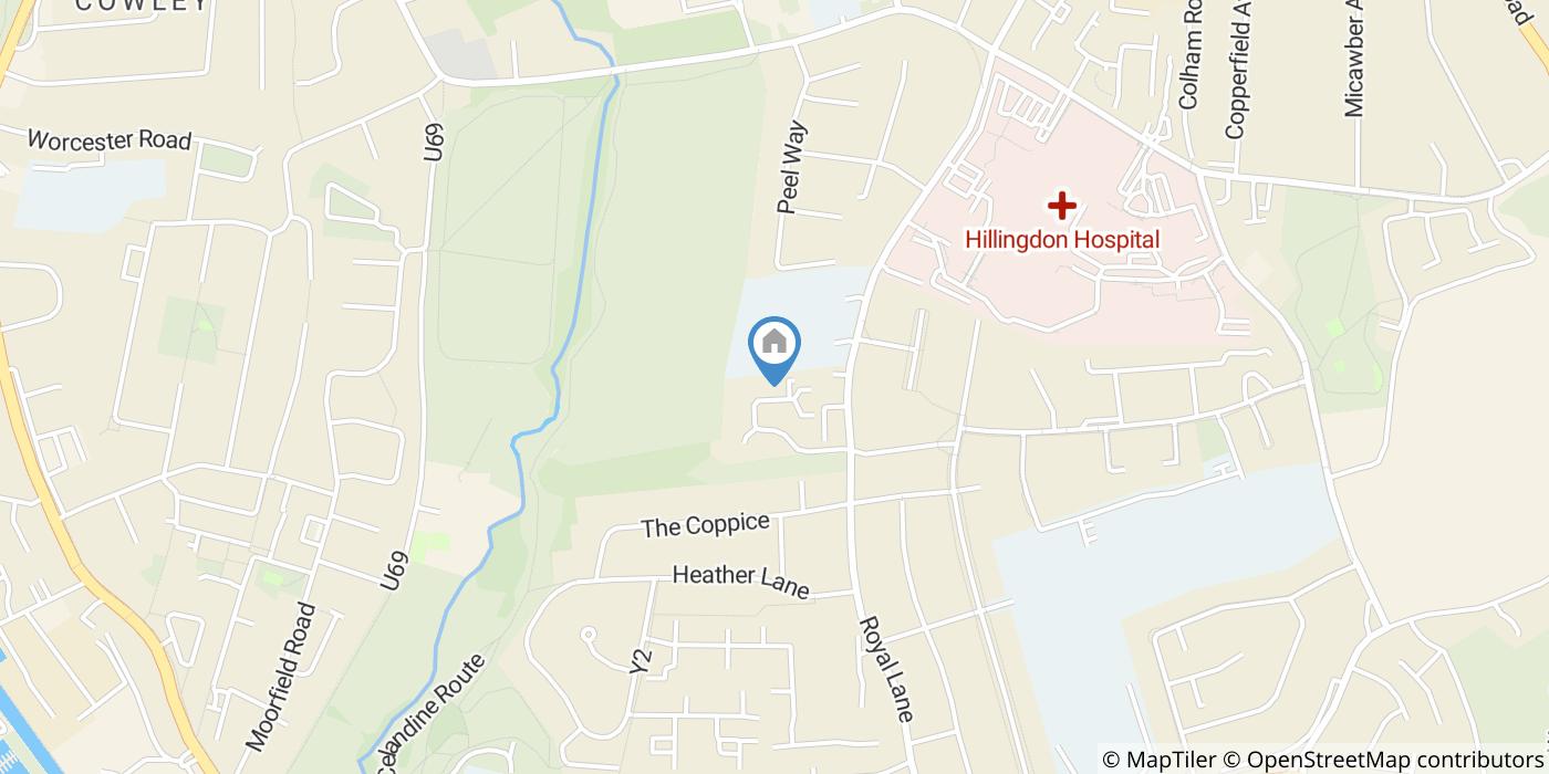 1 Bed Flat, Clarkes Drive, UB8