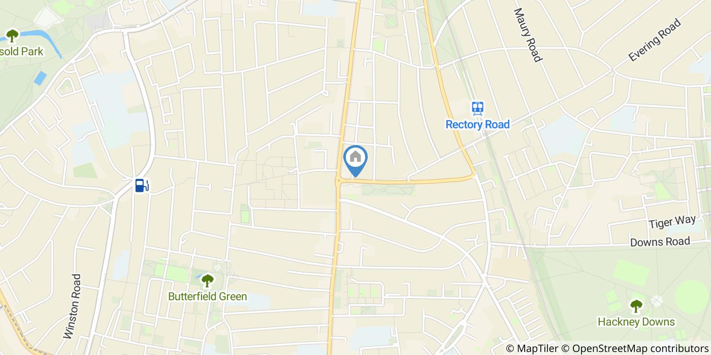 1 Bed Flat, Evering Road, N16