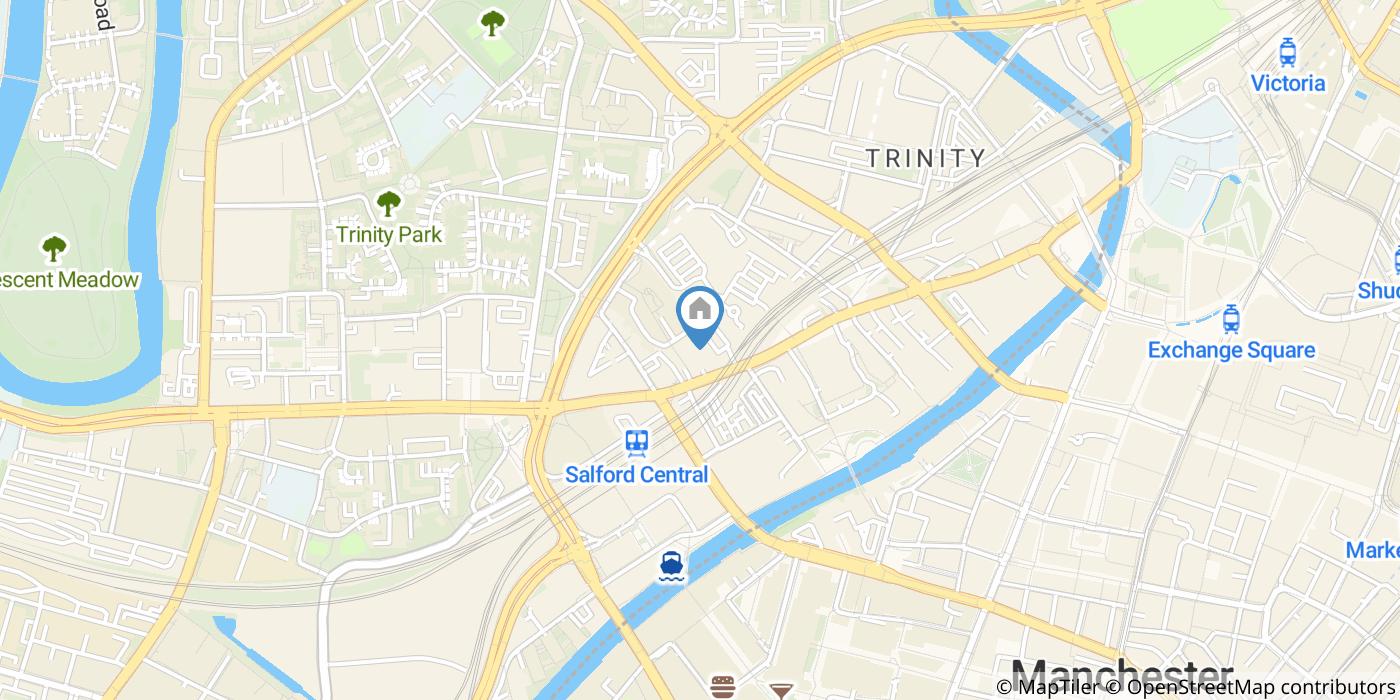 1 Bed Flat, Fresh Apartments, M3