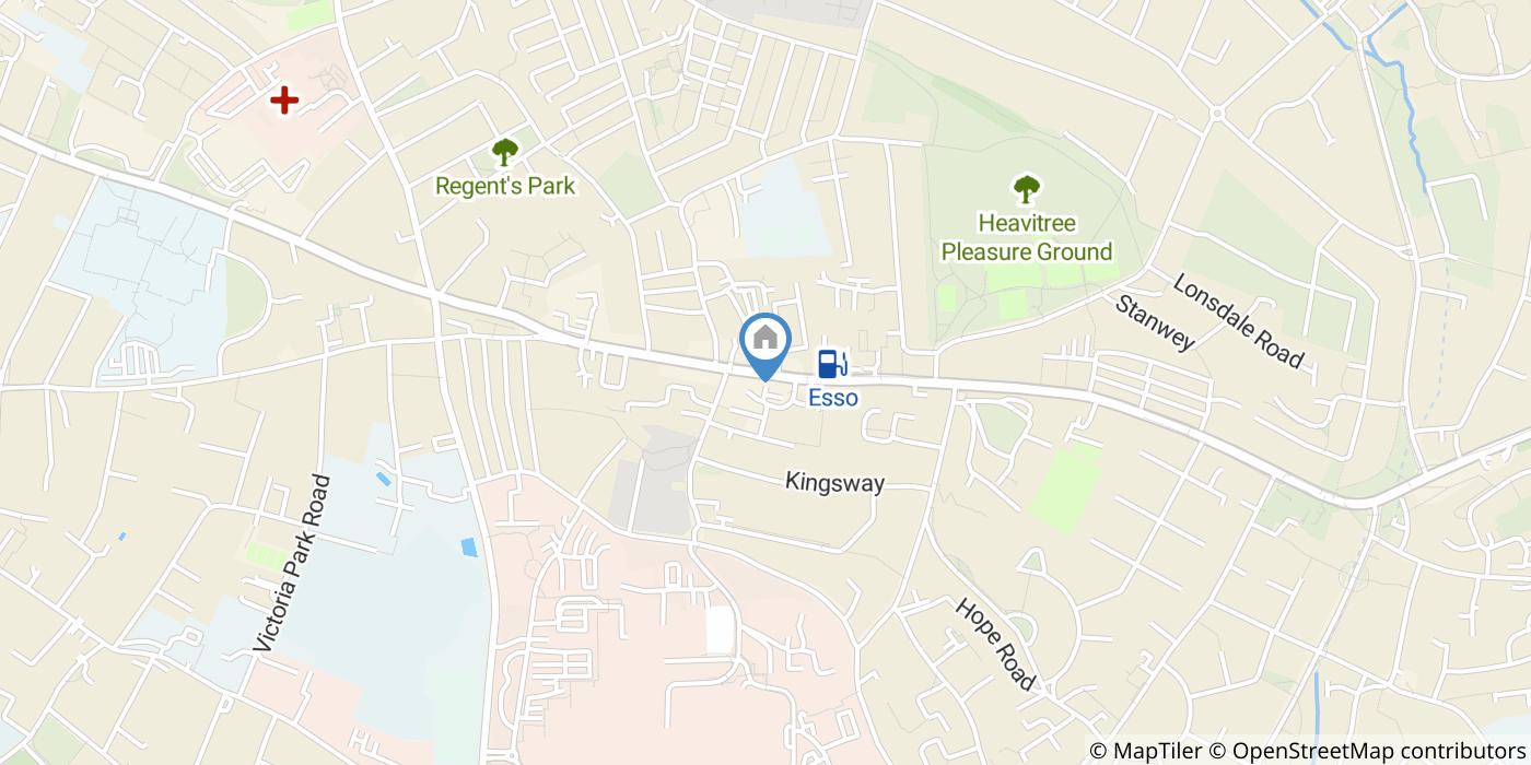 1 Bed Flat, Heavitree, EX1