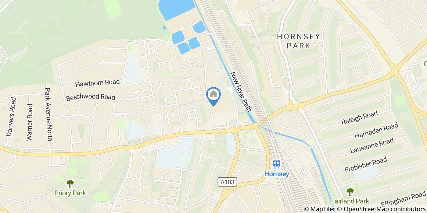 2 Bed Flat, Smithfield  Square, N8