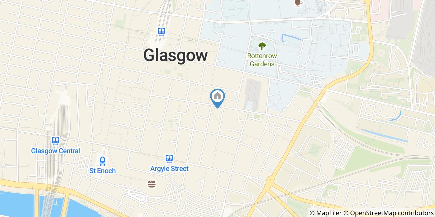 2 Bed Flat, Ingram St, G1