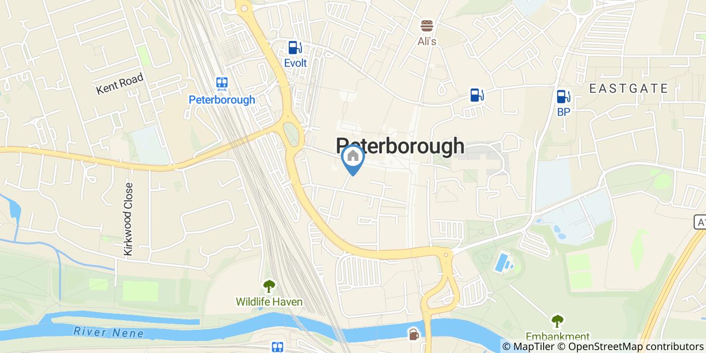 Studio Flat, Cross St, PE1