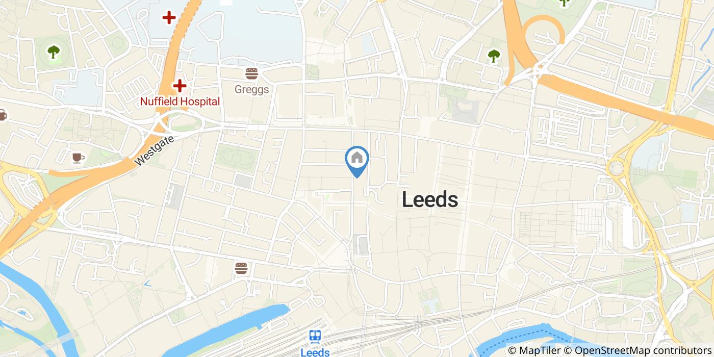 1 Bed Flat, Park Row, LS1