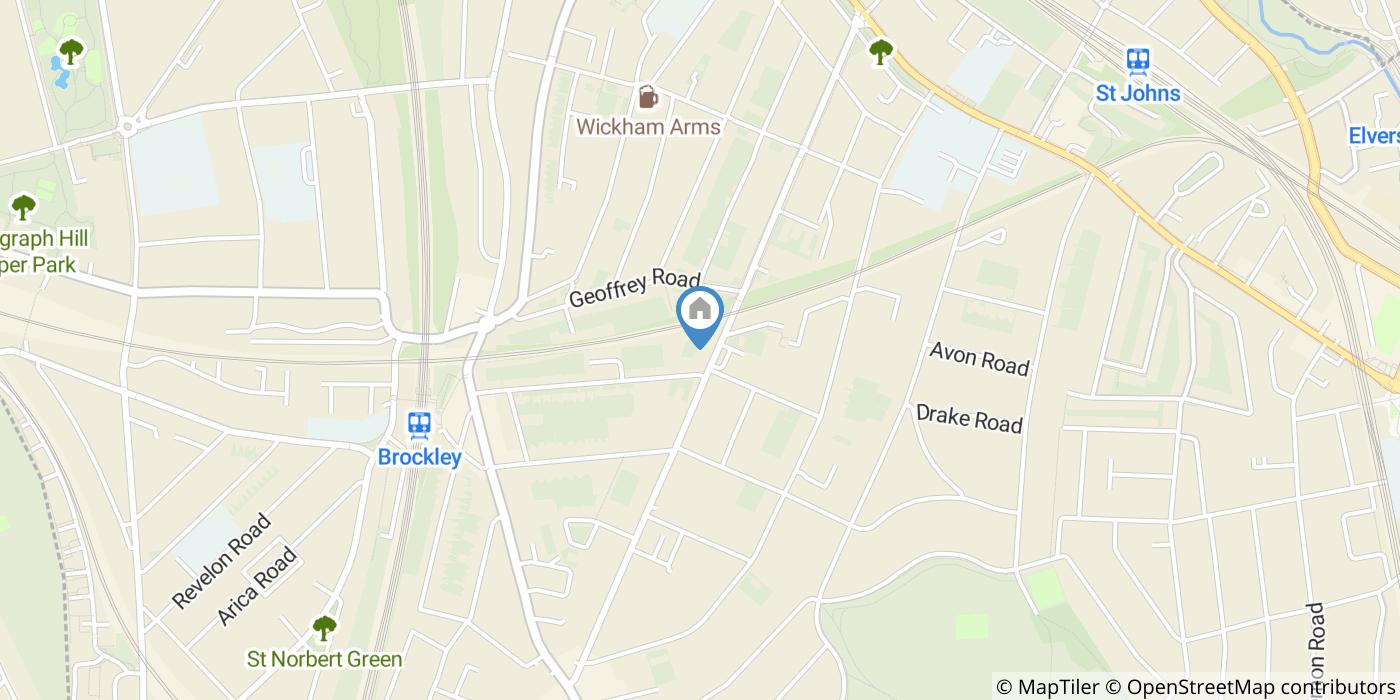 2 Bed Flat, Wickham Road, SE4