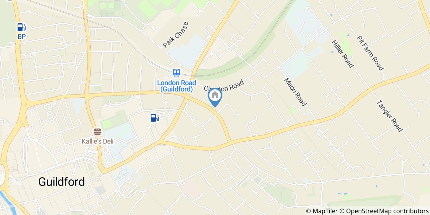 Studio Flat, Waterden Road, GU1