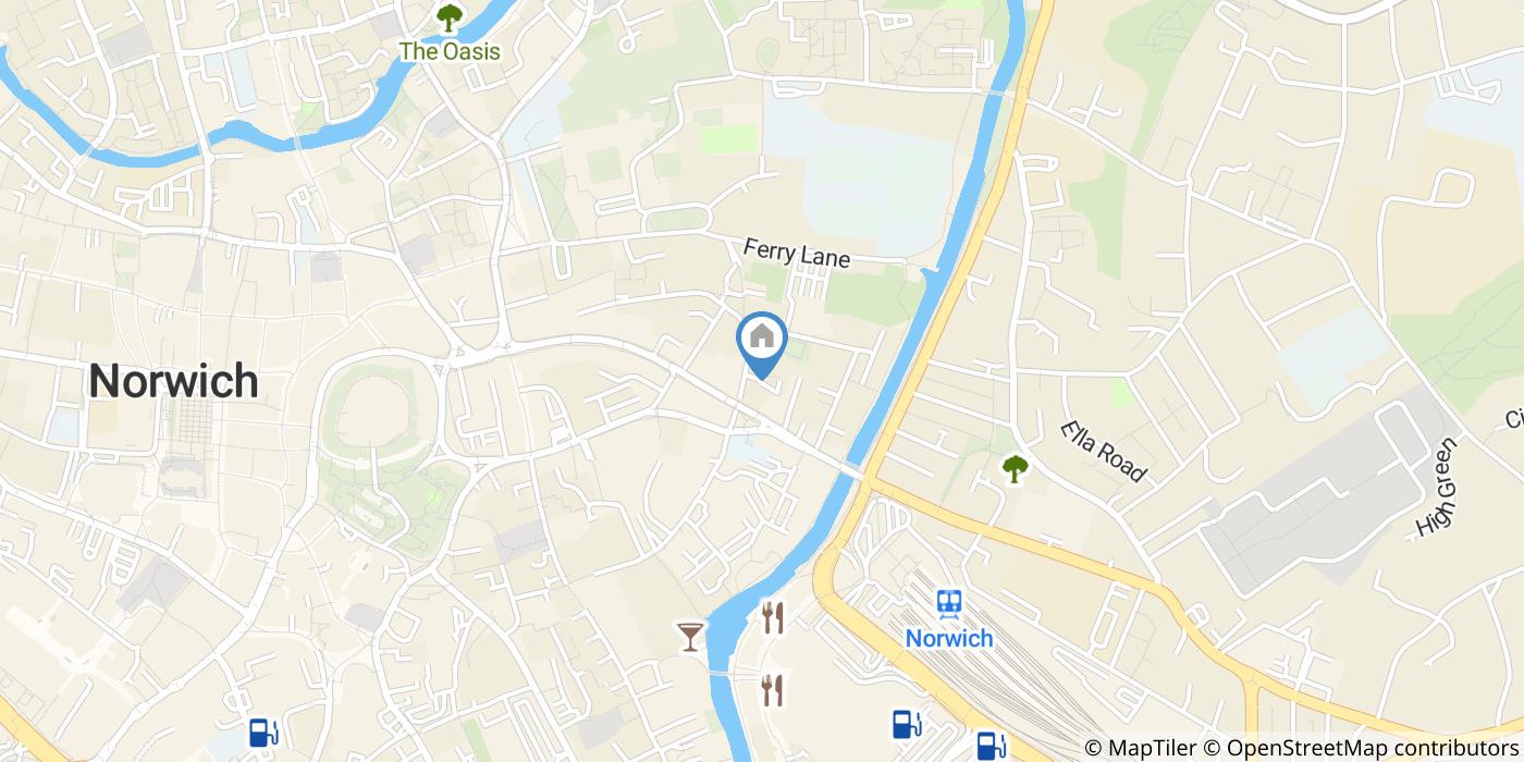 1 Bed Flat, St. Faiths Lane, NR1