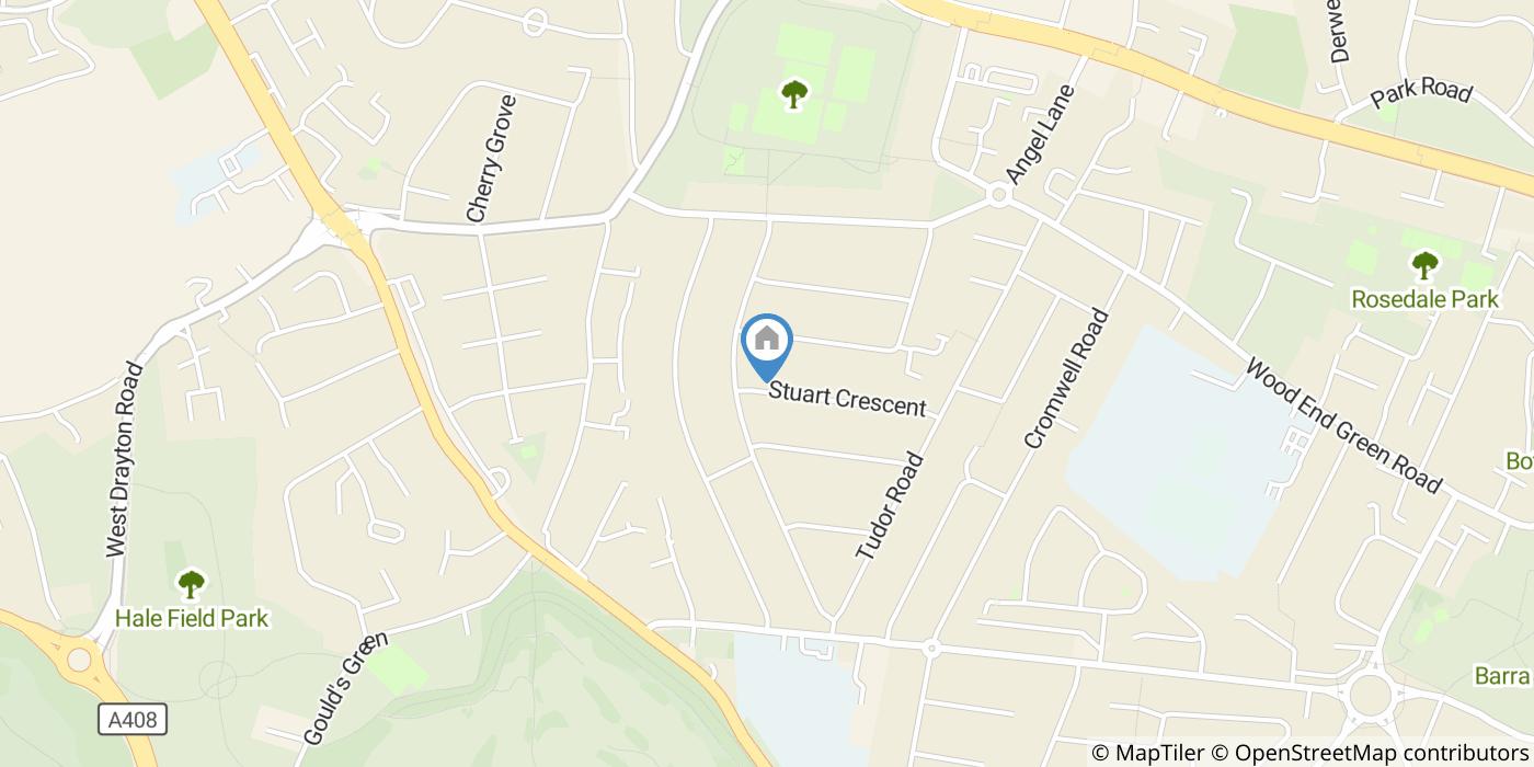 4 Bed Semi-Detached House, Stuart Crescent, UB3