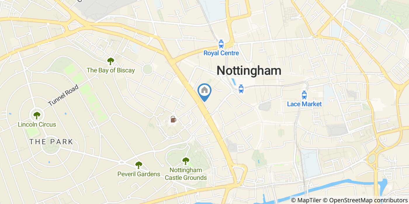 2 Bed Flat, Loxley Court, NG1
