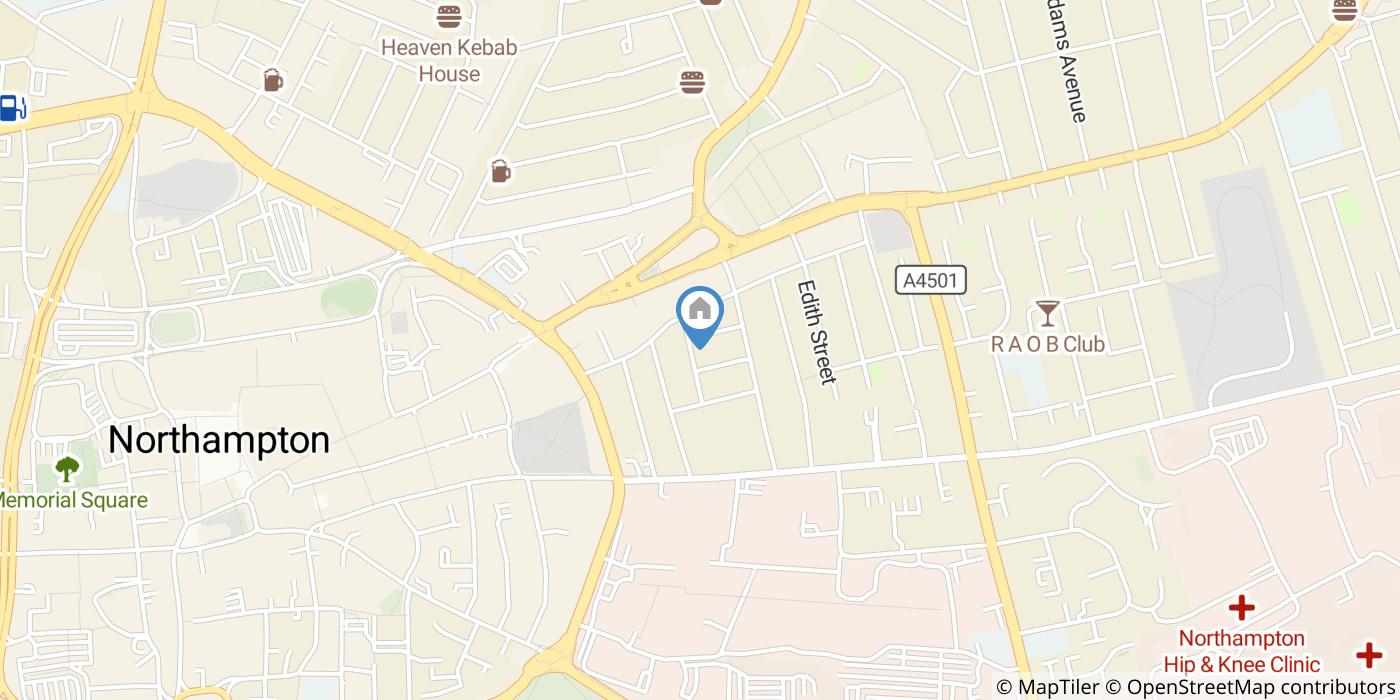 1 Bed Flat, Pytchley St, NN1
