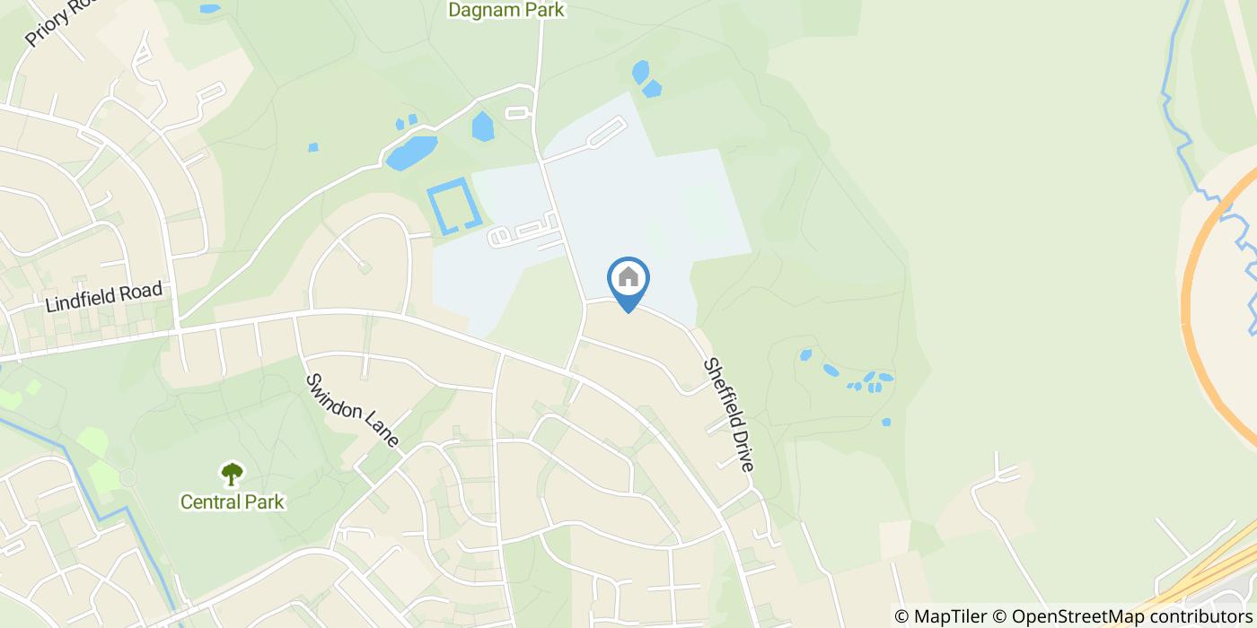 Studio Flat, Sheffield Drive, RM3