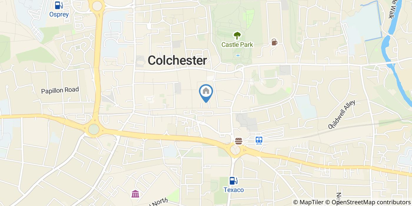 2 Bed Flat, Victoria House, CO1