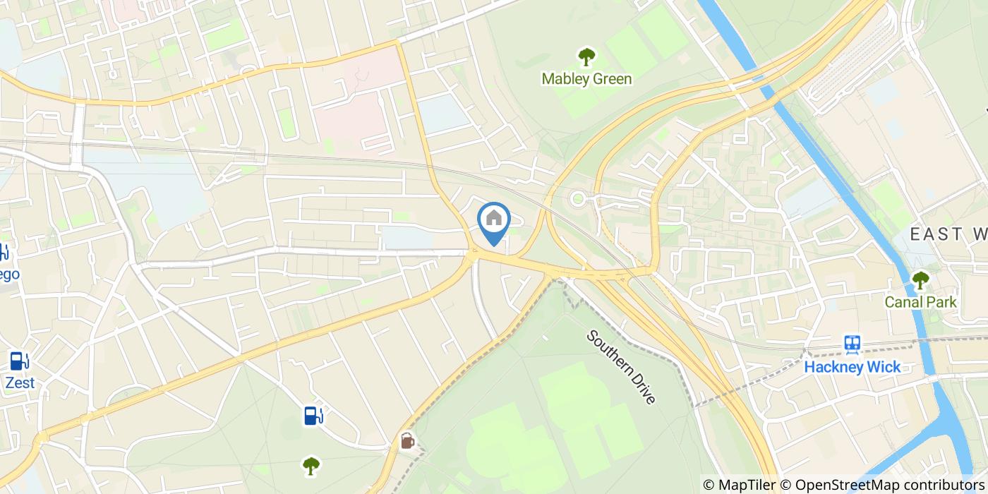 Studio Flat, Wick Road, E9