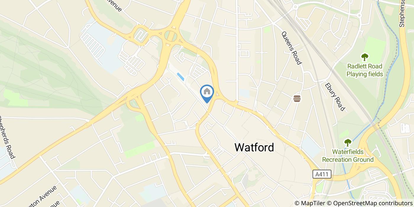 1 Bed Flat, Palace Apartments, WD17
