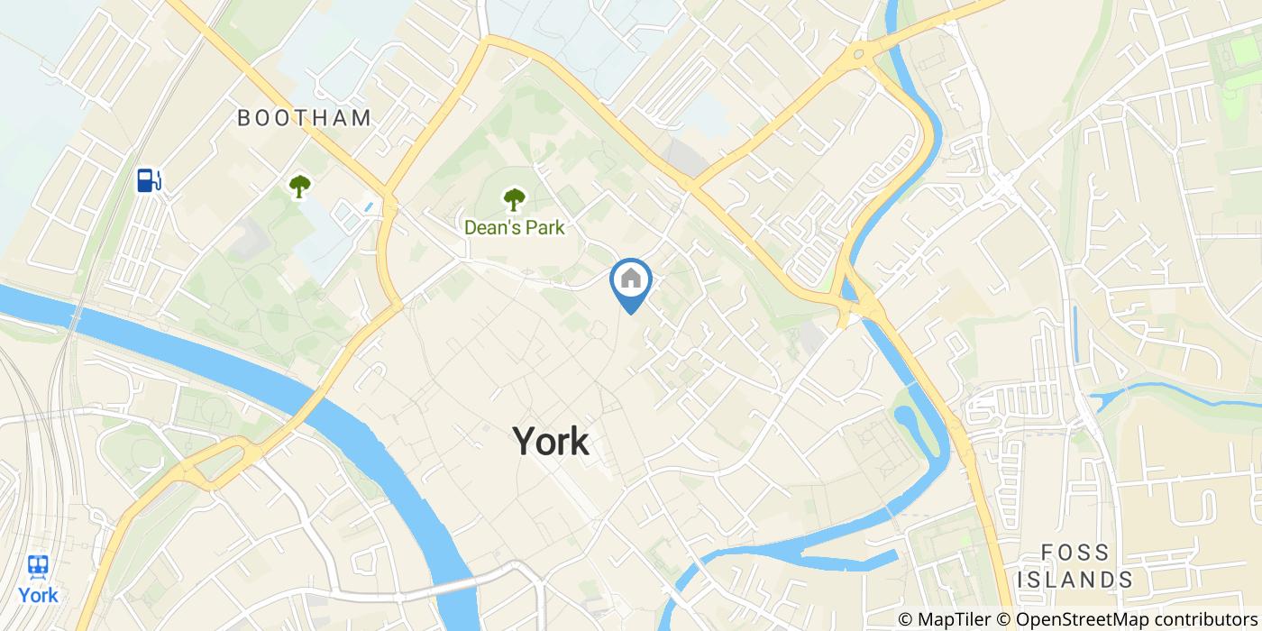 2 Bed Flat, Hunter House, YO1