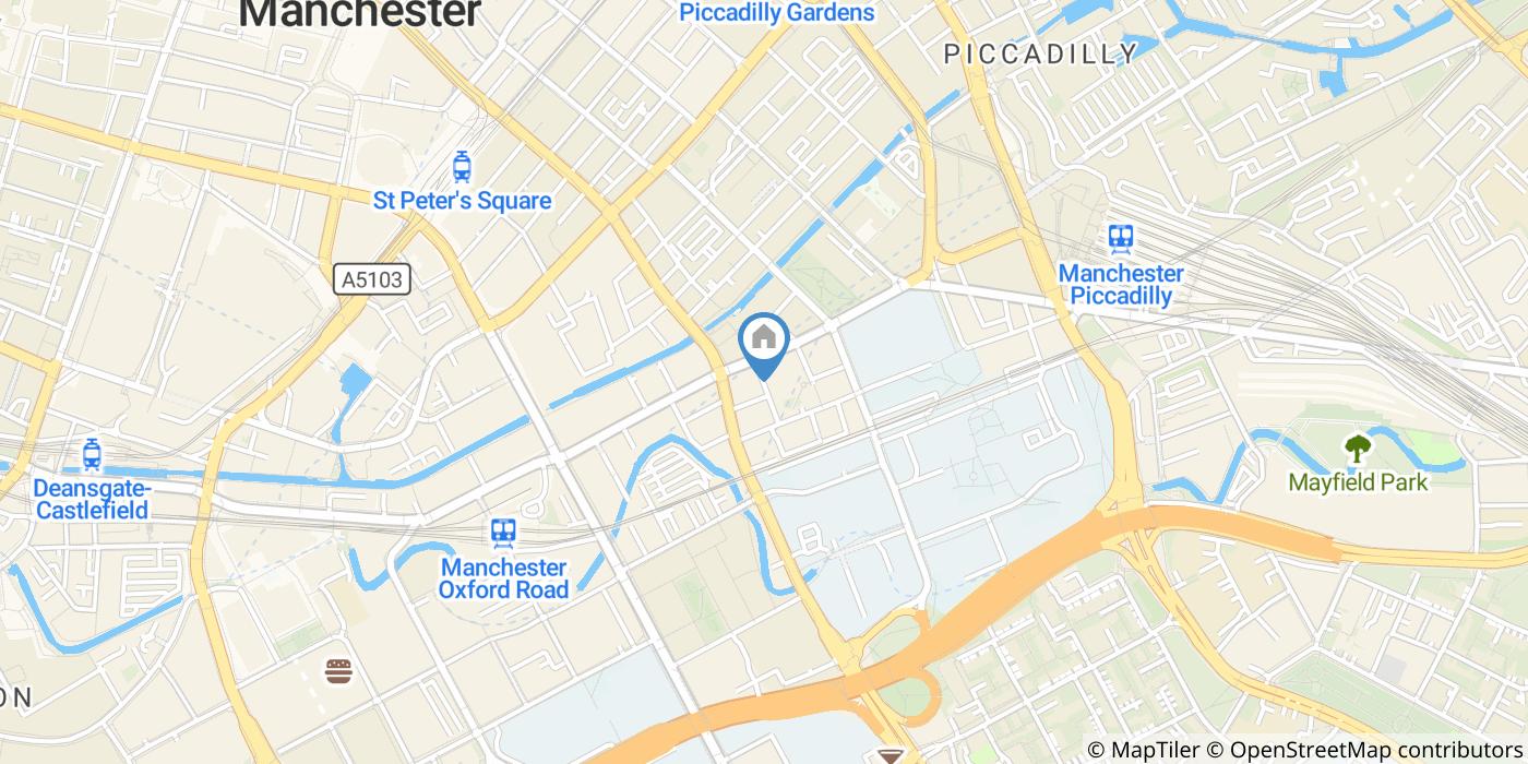 1 Bed Flat, Venice Court, M1