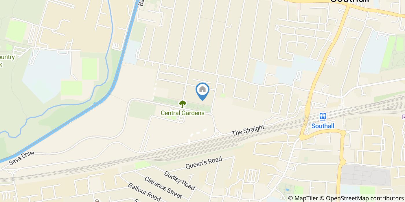1 Bed Flat, Arber House, UB1
