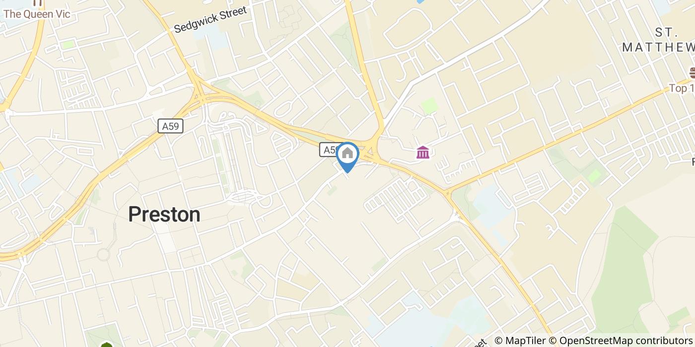 Studio Flat, Church St, PR1