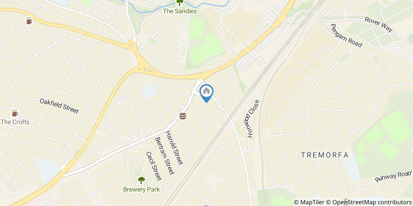 2 Bed Flat, Blanche St, CF24