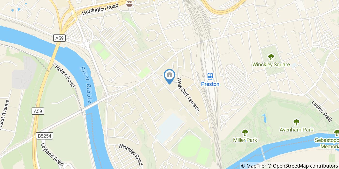 1 Bed Flat, Westcliff, PR1