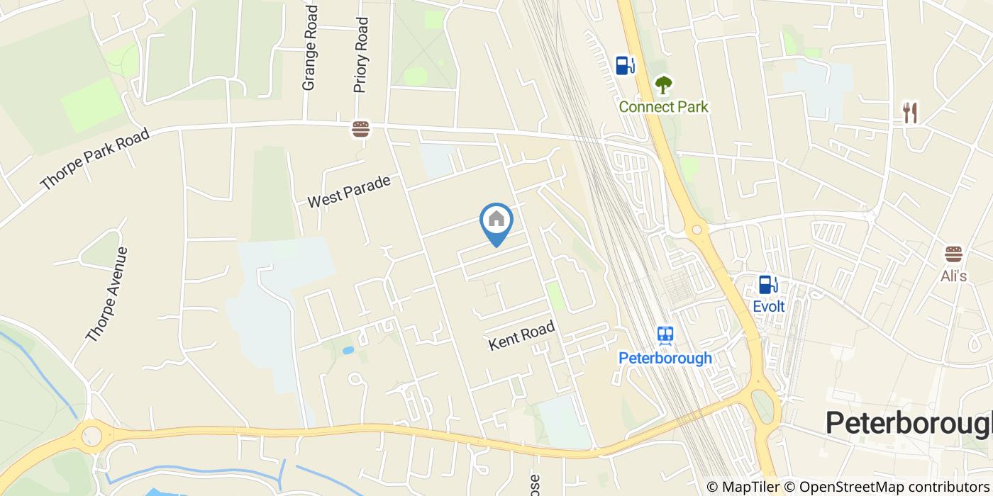 1 Bed Flat, Percival St, PE3