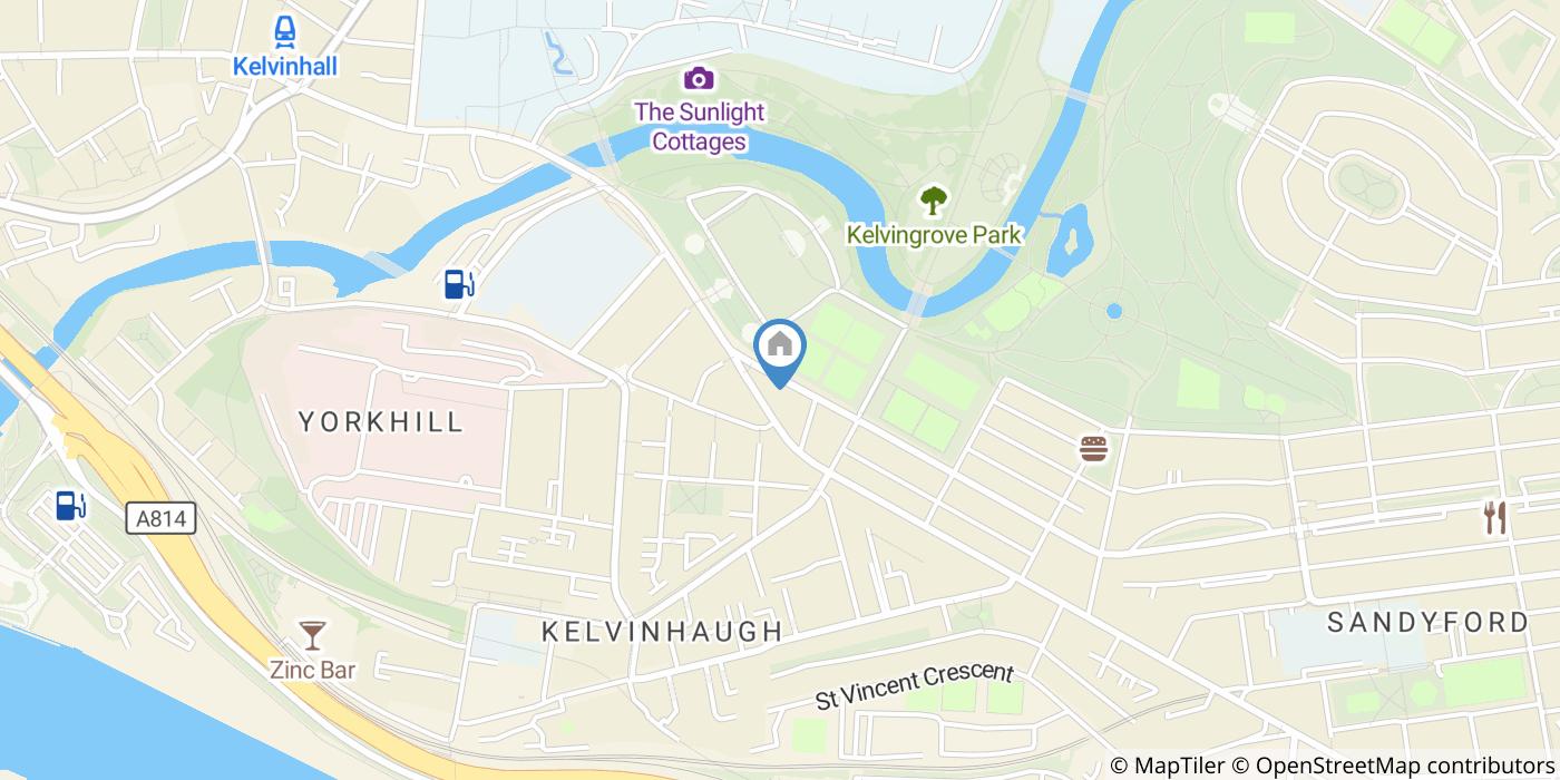 3 Bed Flat, Sauchiehall St, G3