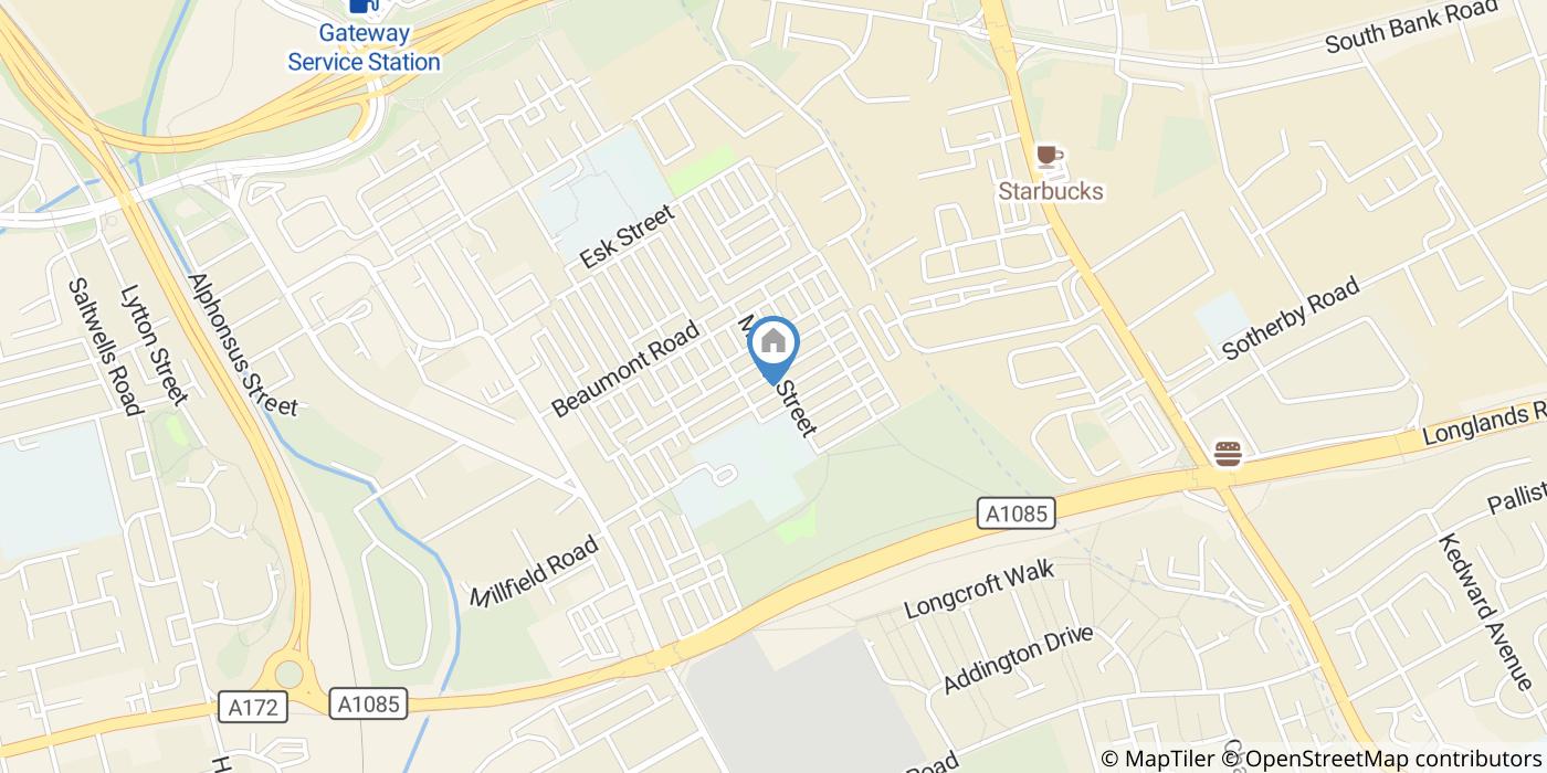 1 Bed Flat, Middlesbrough, TS3