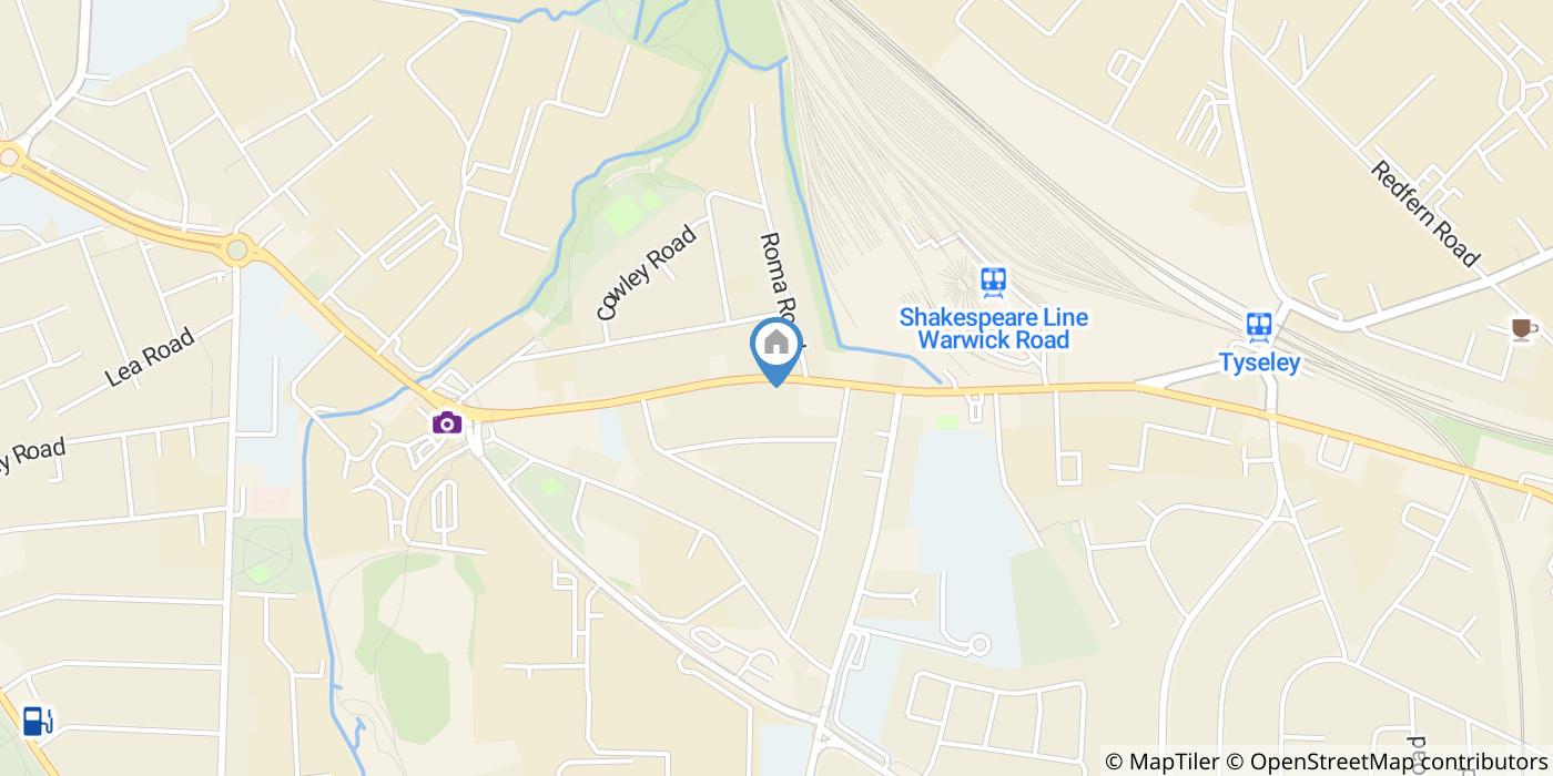 Room in a Shared House, Warwick Road, B11