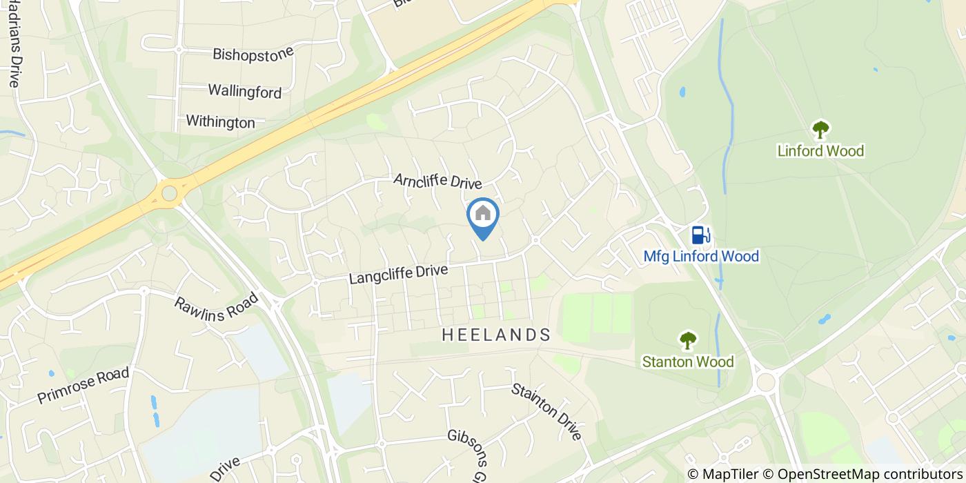 3 Bed Semi-Detached House, Langcliffe Drive, MK13