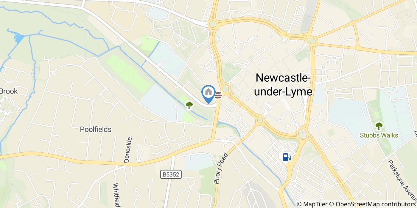 2 Bed Terraced House, Silverdale Road, ST5
